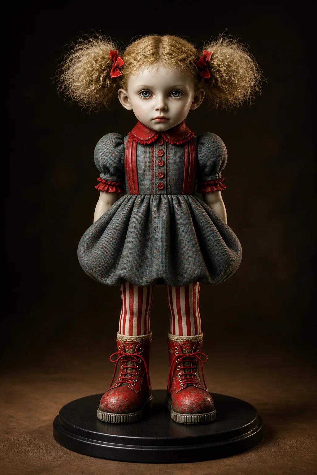Gothic doll design preview