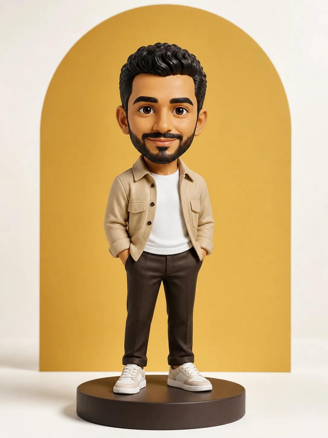 Illustrative custom character collectible